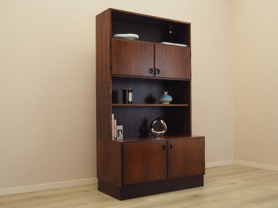 Rosewood Bookcase by Svend Langkilde, Danish Furniture Makers Control Certified, 1960s (photo 5 of 21)