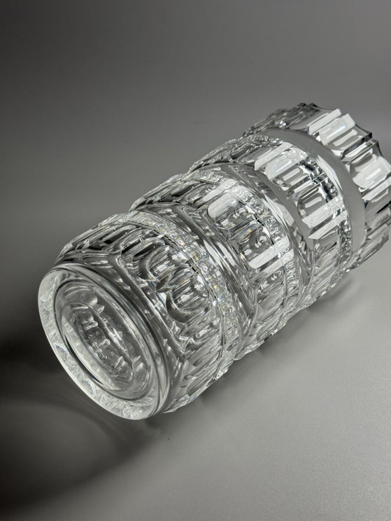 Val Saint Lambert “Cendrillon” Crystal Vase — Charles Graffart, Belgium, c. 1940s (photo 6 of 15)