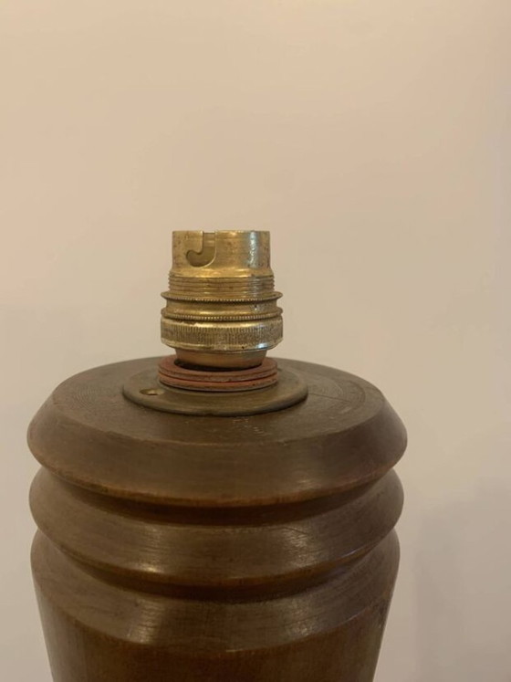 Lampada da terra vintage in legno tornito – Lampade da terra (photo 9 of 11)