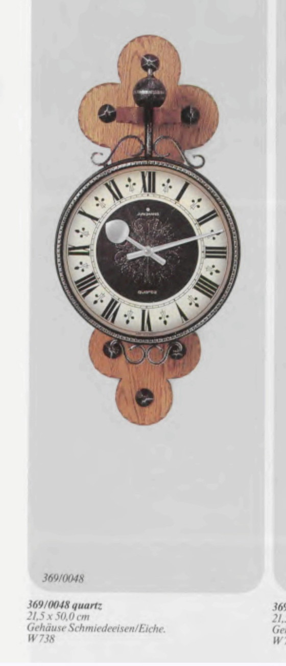Image 1 of Junghans Reloj de pared de hierro forjado 369/0048
