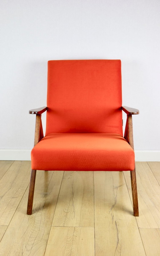 Image 1 of Sillón B-310 VAR de terciopelo estructural naranja - 2 unidades disponibles