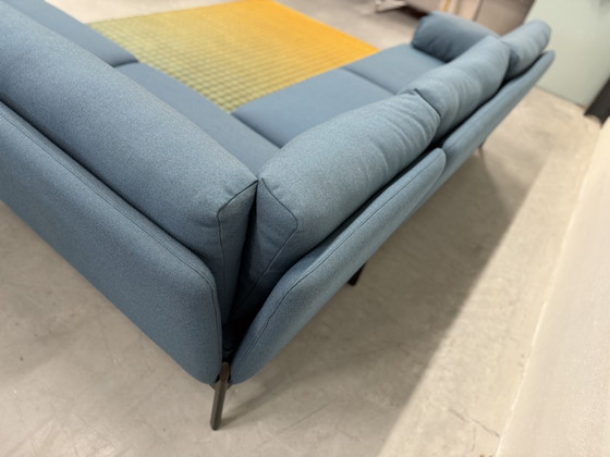 Image 1 of Leolux Enna Divano Angolare Lana Aratro 47 Blu 274x276