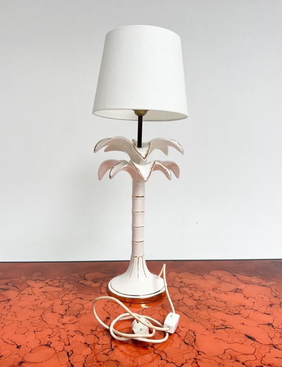 Image 1 of Design palm tree lamp by Tommaso Barbi, 1960's