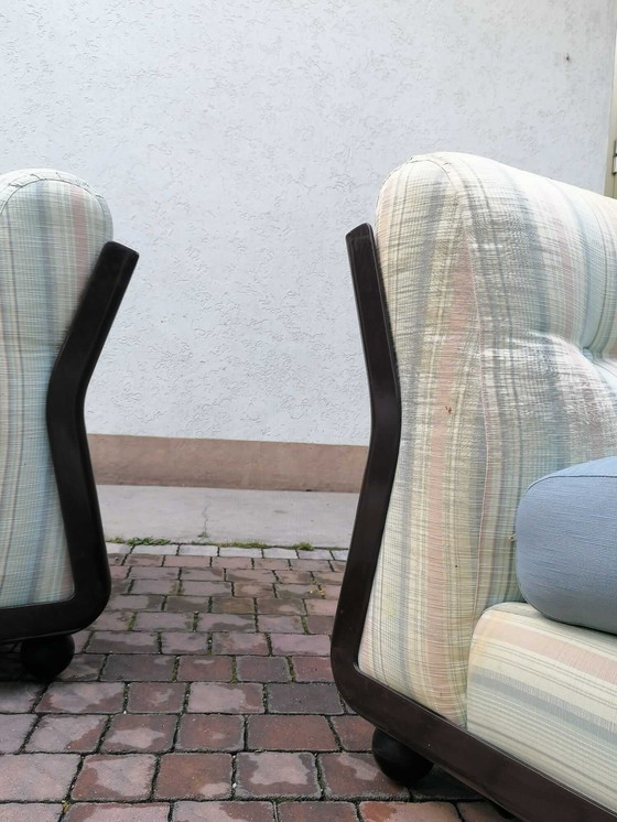 Image 1 of Pair of Amanta armchairs by Mario Bellini for B&B Italia, 1970s