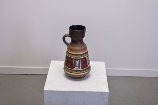Vaso Dümler e Breiden in ceramica, Germania Ovest anni '70