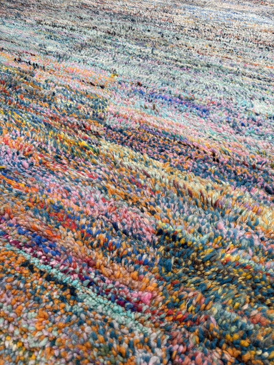 Image 1 of Bunter marokkanischer Berberteppich aus Schurwolle