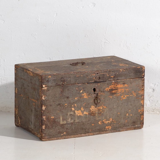 Antique chest with gray patina (c.1920) #72 – Chest of drawers, Rustic (photo 7 of 40)