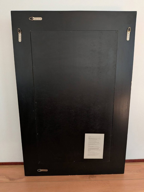 Image 1 of 🟢 Neal Small Stijl Faceted Wandspiegel - Slopes Serie 1970s - Op Art