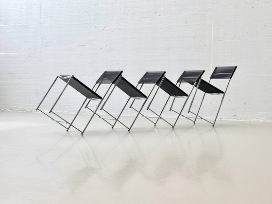 Image 1 of Set of 4 Spaghetti Chair 101 chairs by Giandomenico Belotti Alias