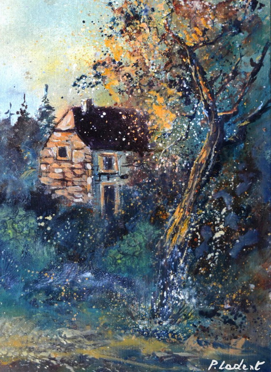 A Hunter's Shelter – Paintings & Drawings, Canvas (photo 4 of 5)