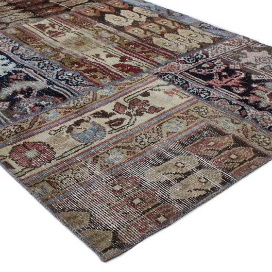 Image 1 of Persian rug patchwork carpet 320x80
