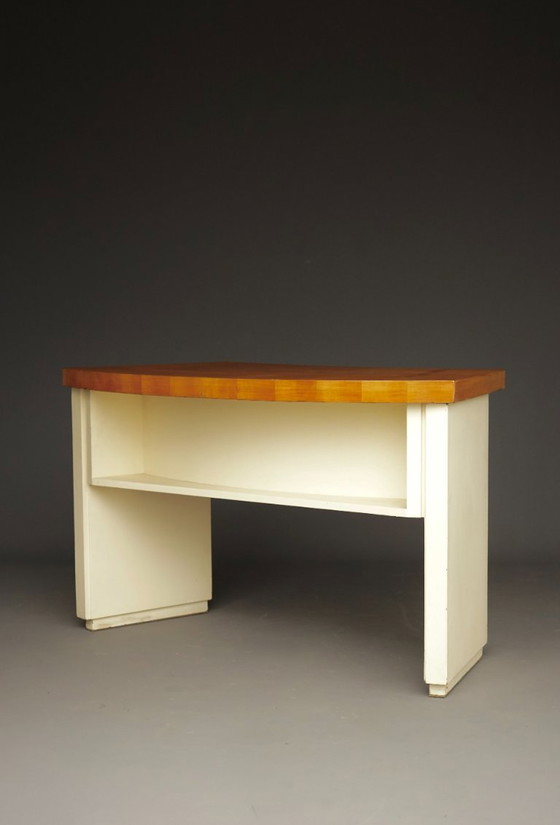Image 1 of Klein Art Deco Bureau van Gebroeders Reens, jaren 1930