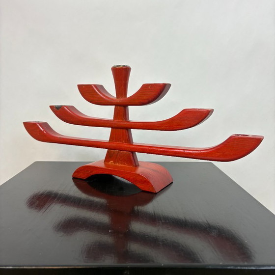 Image 1 of Vintage scandinavian candlestick - 1960s