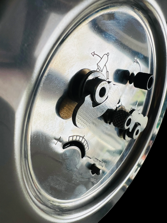 Image 1 of Vintage Peter 'Repeat' wekker, ca. jaren 1960. In prachtige werkende conditie.