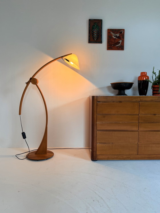 Image 1 of Lampadaire vintage « Pollo », Mario Vivaldi, Domus ‘70