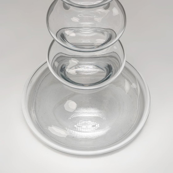 Image 1 of Grande Lampe de Bureau en Verre par Hsin-Lun Ling pour Holmegaard