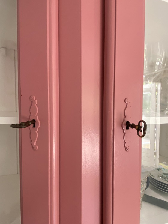 Vitrinekast Roze – Vitrinekasten, Glass, Metal (photo 7 of 7)