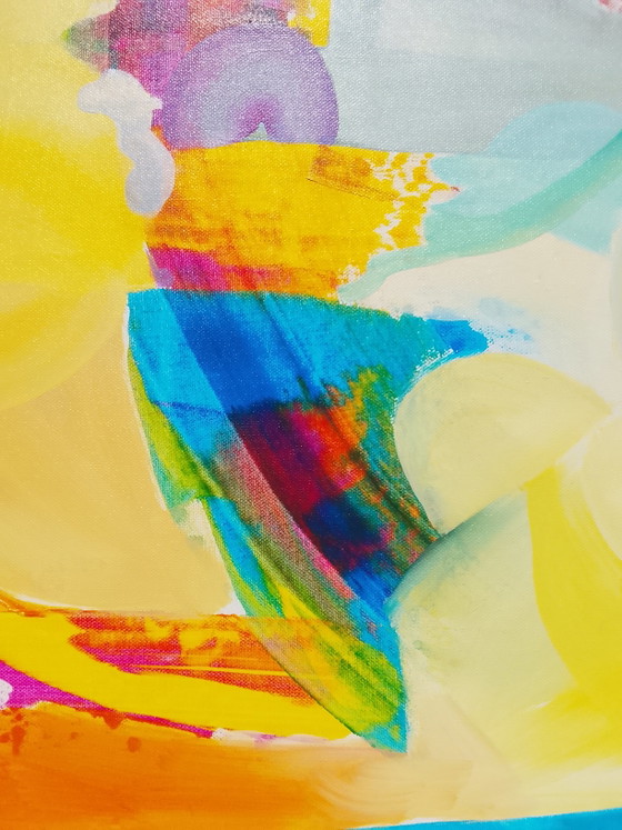 Image 1 of Acrylic painting #rainbowXL 100x150cm