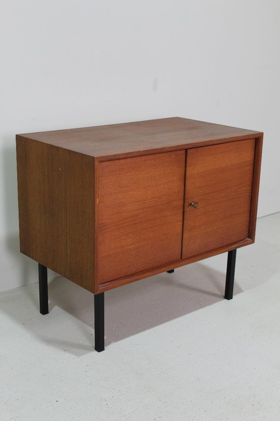 Image 1 of Meuble vintage en teck, buffet - 1960s