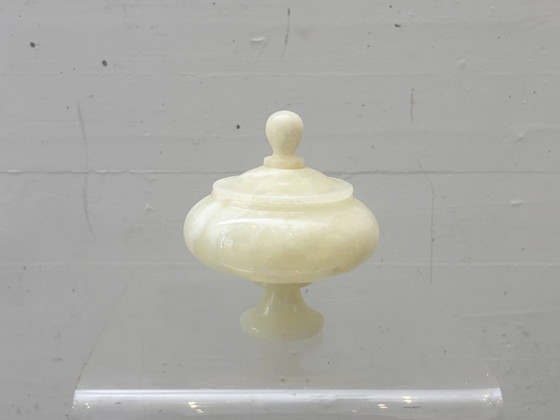 Scatola vintage con coperchio in alabastro – Italia, anni '70 – Oggetti decorativi, Other (photo 5 of 5)
