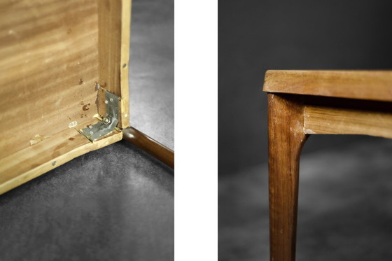 Image 1 of Mesa de centro de teca danesa de mediados de siglo de Henning Kjærnulf para Vejle Møbelfabrik, 1960