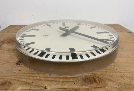 Image 1 of Industrial Station Wall Clock from TN, 1960