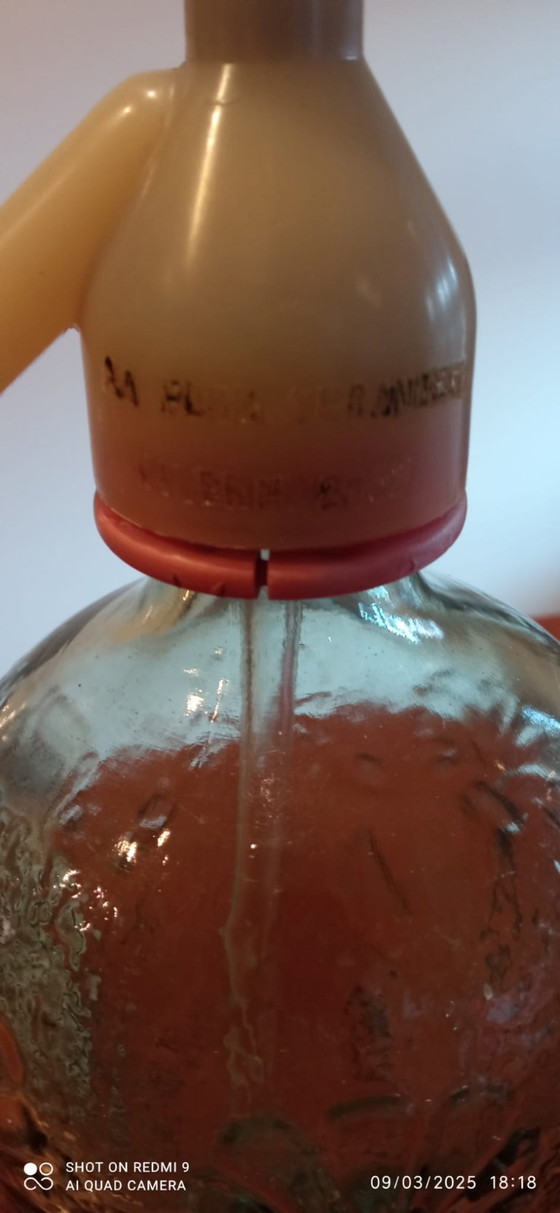 Image 1 of siphon et bouteille ancienne