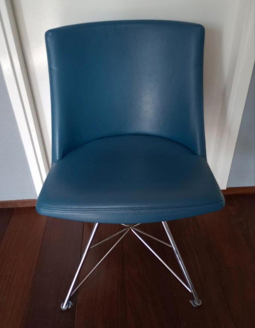 Bert Plantagie Rho Spin stoel in diverse kleuren leer