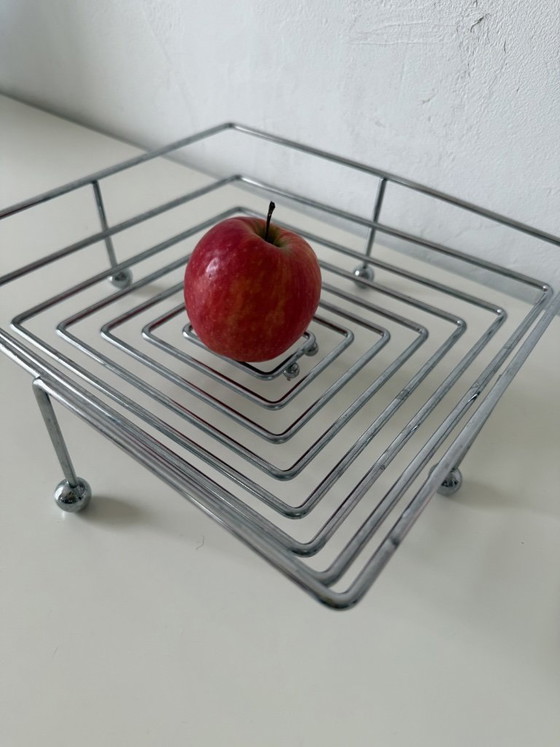 Memphis Starck Steel Design Fruitmand – Tafelaccessoires, Iron (photo 6 of 6)
