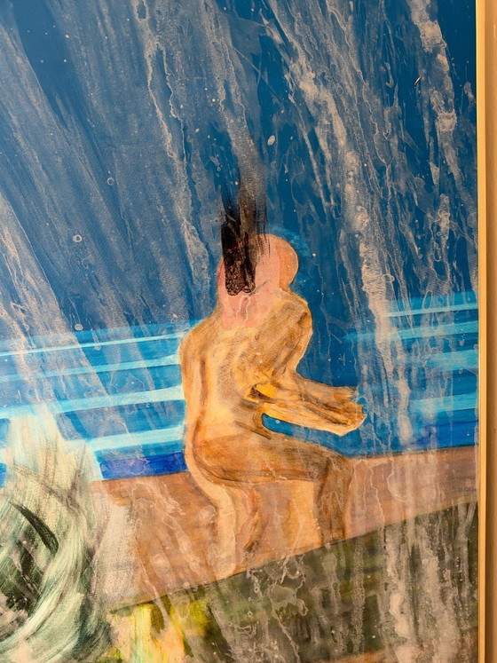 Contro il muro di Ruth Bouman – Dipinti e disegni, Tela (photo 2 of 6)
