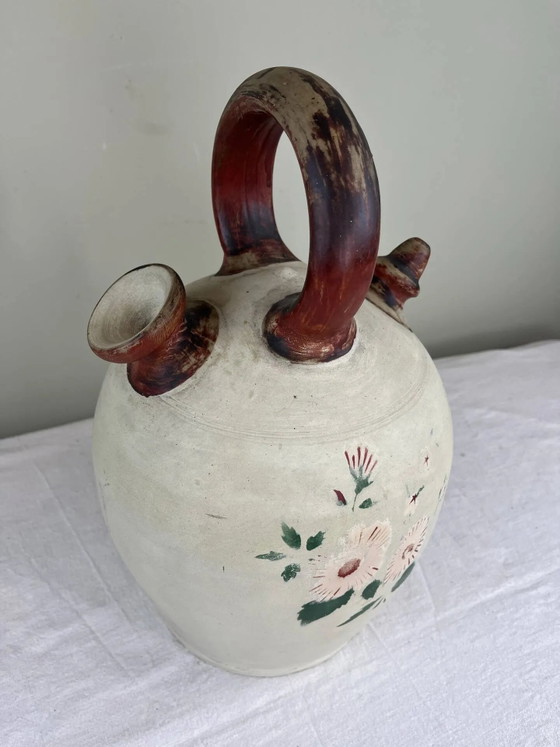 Brocca in gres decorata – Bicchieri e caraffe, Porcelain, Rustic (photo 3 of 8)