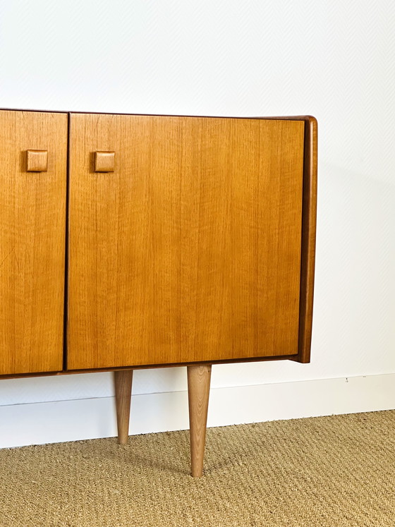 Image 1 of Scandinavisch dressoir van teakhout, 1960