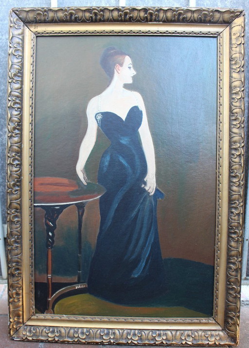 Early 20th Century French Portrait of a Woman