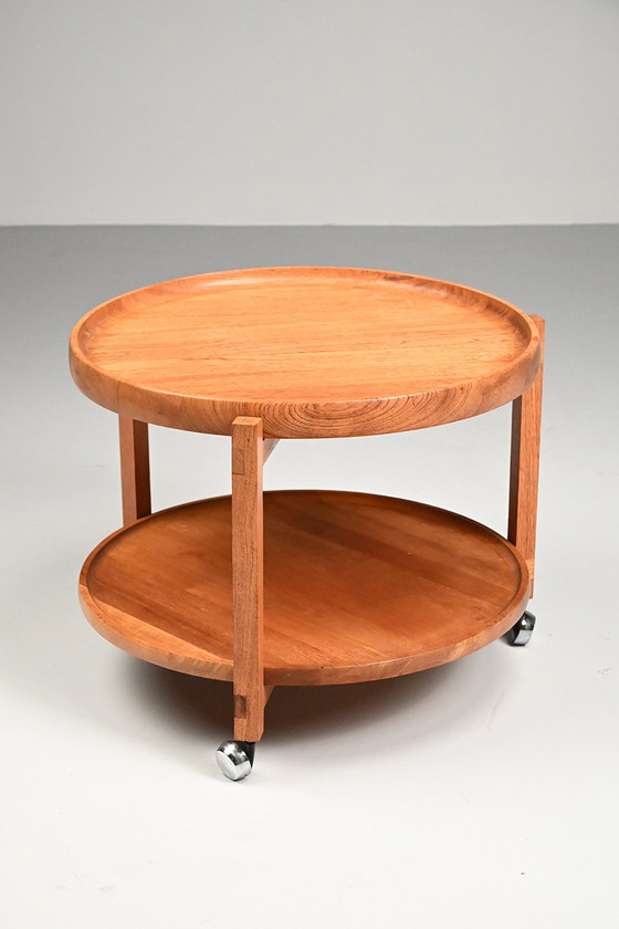 Image 1 of Carrito de té de roble