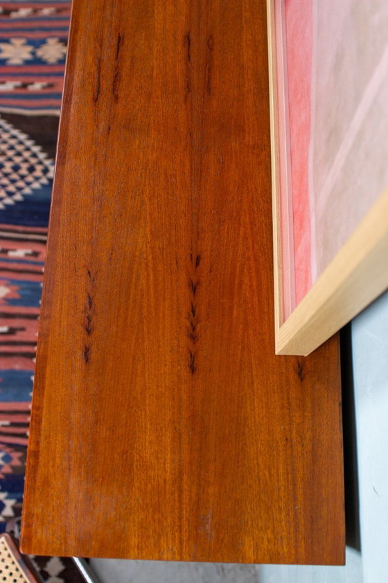 Image 1 of Vintage teak showcase chest of drawers sideboard highboard Danish