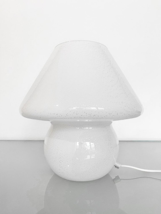 Image 1 of Vintage XL Murano mushroom lamp