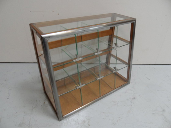 Vetrina da fornaio vintage, Van der Glas, Vetrine, Vetro, Legno, Trasparente (foto 12 di 13)