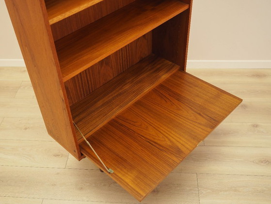 Image 1 of Teakhouten boekenkast, Deens design, jaren 70, gemaakt in Denemarken.