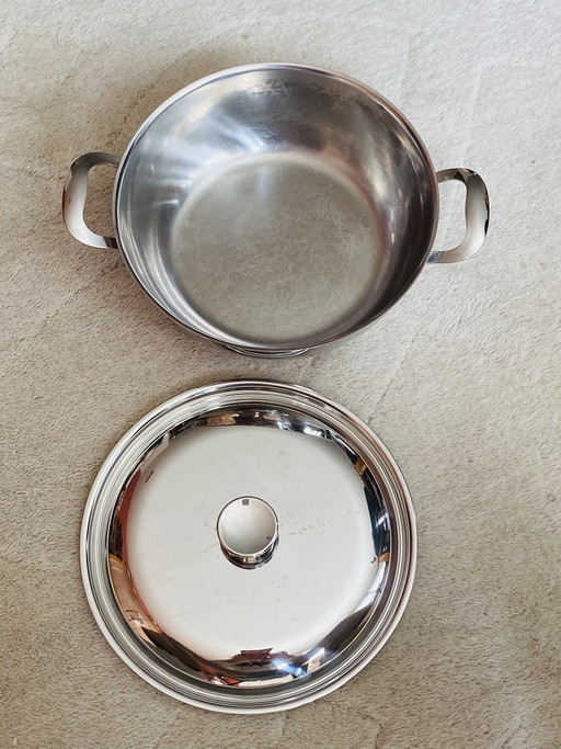 Vintage Alfra Alessi stainless steel serving dish