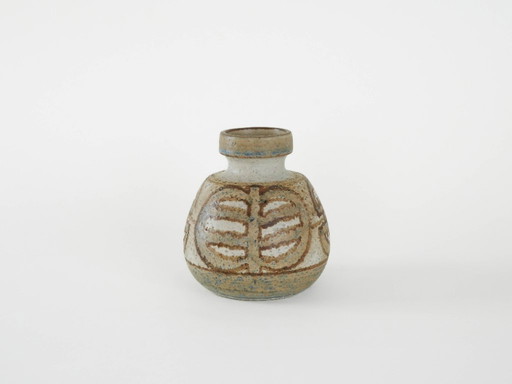 Keramikvase, dänisches Design, 1960er Jahre, Hersteller: Søholm