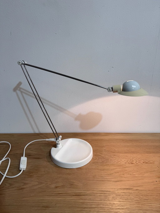 Vintage Massive "Baseball Cap" Schreibtischlampe