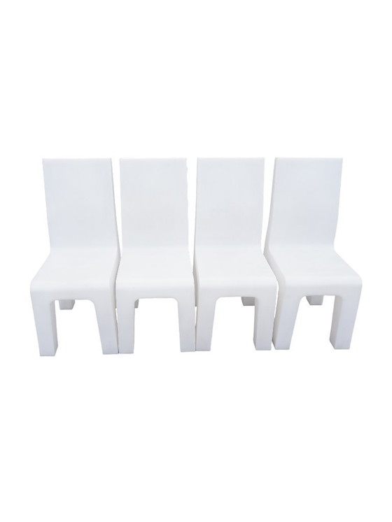 Image 1 of Ensemble de 4 chaises de musée Richard Hutten
