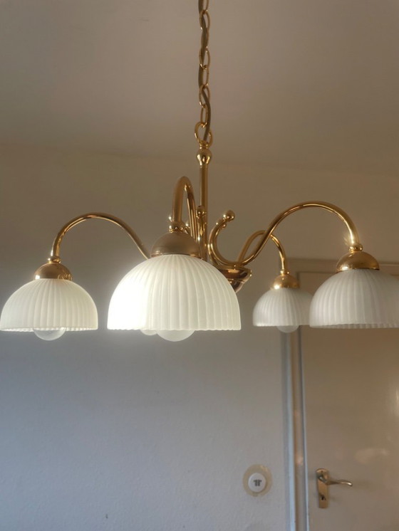 Image 1 of Hollywood regency chandelier