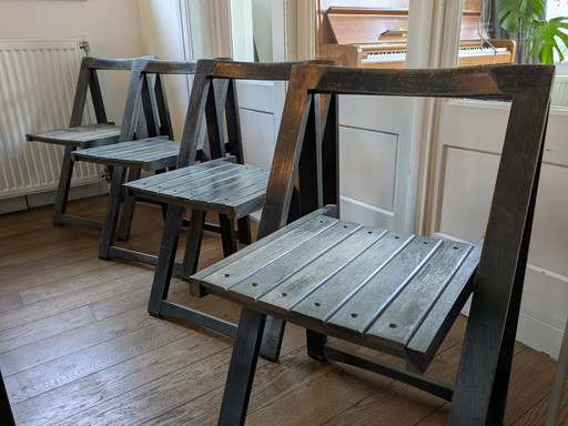 Chaise pliante Aldo Jacober Trieste 4x