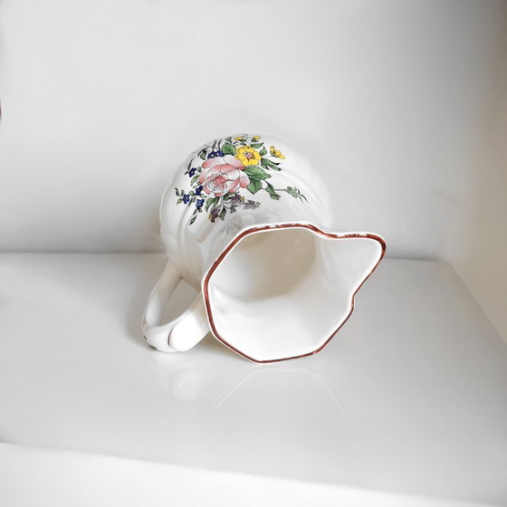 Image 1 of ANTIEKE KAN - FRANS PORSELEINEN LUNEVILLE - 19E EEUW