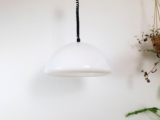 Image 1 of Vintage Meblo Lamp, Guzzini Lamp, Space Age Lamp, Luigi Massoni