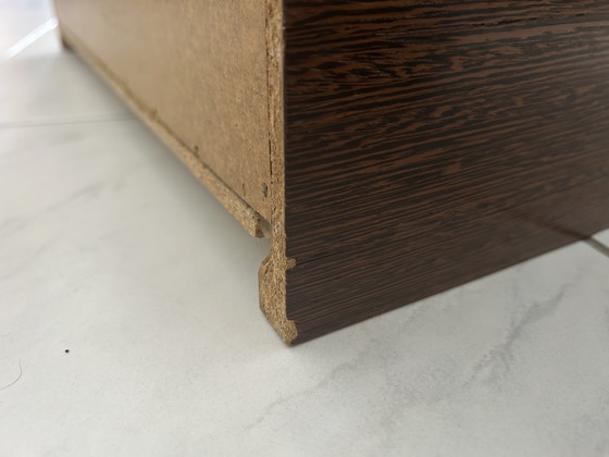 Image 1 of Set vintage nachtkastjes wenge hout