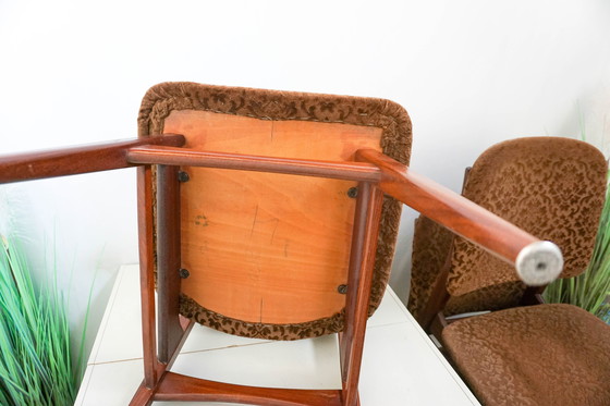 Image 1 of 4x sedie da pranzo vintage Louis Van Teeffelen Webe