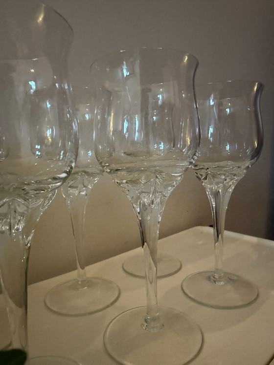 Set di 6 calici da vino vintage in cristallo – Bicchieri e caraffe (photo 5 of 6)
