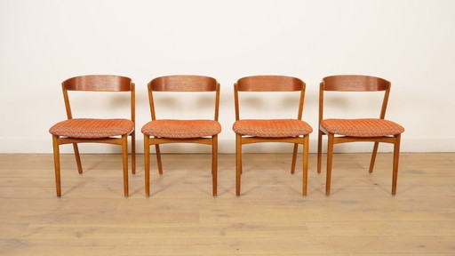 Set di 4 sedie da pranzo Farstrup – Design danese vintage